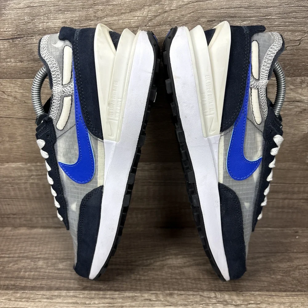 Nike Waffle One Blue Gray Womens US Size 7.5 EUR 38.5 DD8014-003 Sneakers